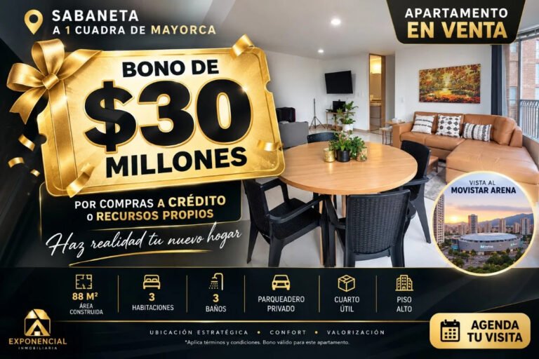 Espectacular Apartamento Sabaneta En Mayorca Excelente Ubicación
